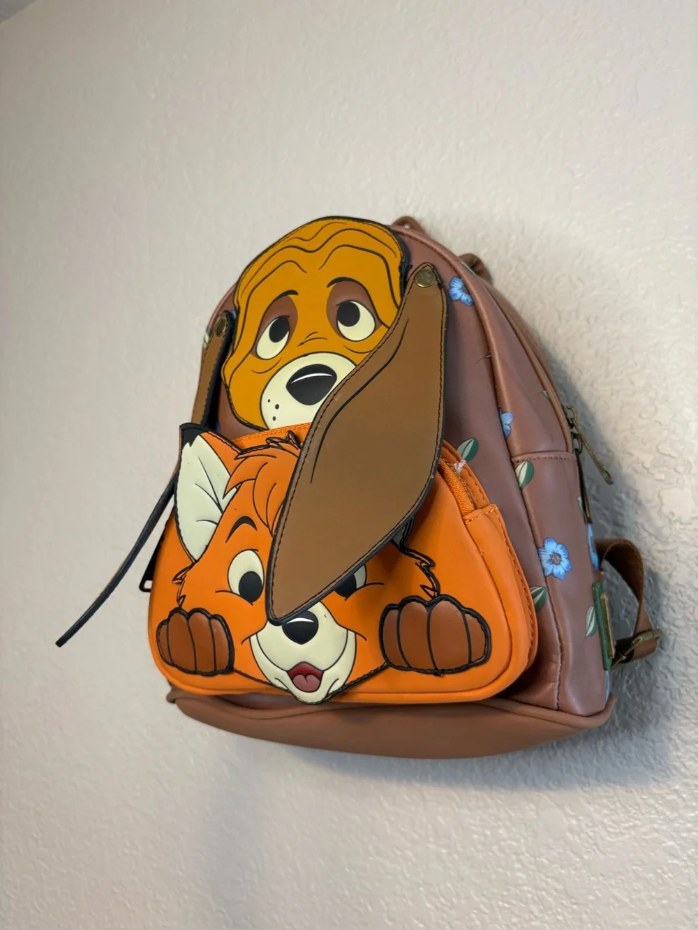 Loungefly Fox and the Hound Mini Backpack Disney